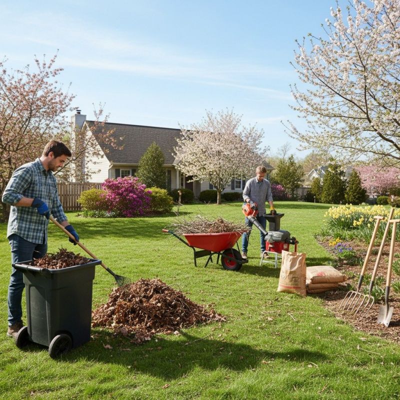 Fall Lawn Cleanup Service